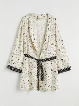 ?al Yaka Desenli Kad?n Sabahl?k