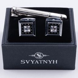 Запонки и зажим 
 1.03-007-006