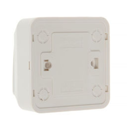 Цена за 2 шт. Выключатель Smartbuy «Юпитер», 10 А, 1 клавиша, наружный, белый