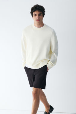 Shorts en mezcla de lino Easy Care Relaxed Fit - H&m фото 5