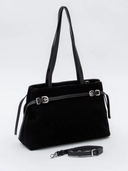 Сумка 8021-1S black Velina Fabbiano-Safenta