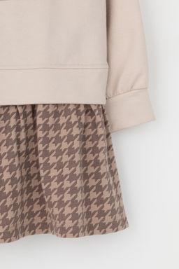 Платье для девочки бежевый - Crockid фото 8