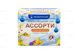 Чай Чайное ассорти кубики (травяной чай) 5-7гр, 1упХ10 шт Новый год коробочка Новогодний ассортимент - Weiserhouse фото 6