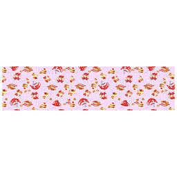 "Десерт" Дорожка на стол рогожка 43х150см, 160г/м2, хлопок 100%, "Домашняя мода" (Россия)