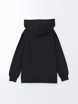 Kap??onlu Erkek ?ocuk Fermuarl? Sweatshirt - Waikiki фото 3