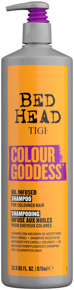 Tigi bed head colour goddes infused шампунь для окрашенных волос 970мл