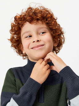 20120320084, Свитер детский для мальчиков Dilon цветной - Acoola фото 6