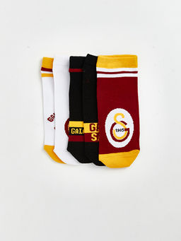 Galatasaray Desenli Erkek ?ocuk Patik ?orap 5li