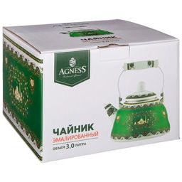 Чайник эмалированный 3,0л Сура, арт. 934-325