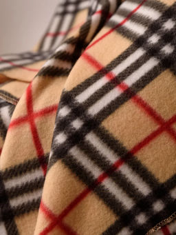 Флисовый плед 130x160 см с принтом PF130, двусторонний: Для дома, дивана, пикника, машины, путешествий - Bio-Line