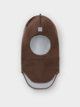 КВ 20311/24ш/темно-бежевый шапка-шлем дет КВ 20311/24ш/темно-бежевый шапка-шлем дет