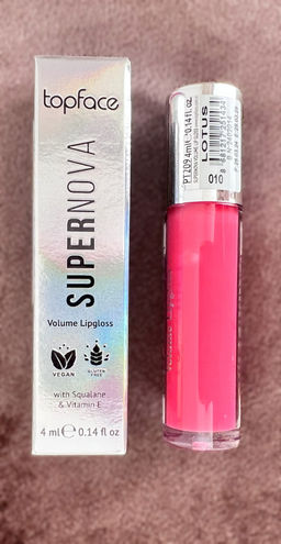 Topface Блеск для губ "Supernova Volume Lipgloss" тон 010 4мл РТ209