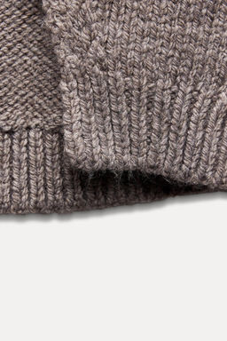 BUTTONED KNIT CARDIGAN - Zara фото 10