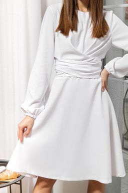 Платье AURA 3189-176 белый  фото 5