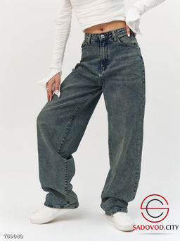 Джинсы багги стрейч женские - Bruno фото 2