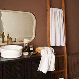 Полотенце махровое Экономь и Я 30*60 см, цв. белый, 100% хлопок, 320 гр/м2  фото 6