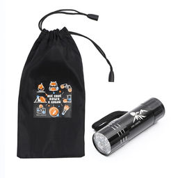 Фонарик в чехле Все свое ношу с собой, 11 х 5 см