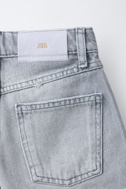 BERMUDAS TACHAS / Gris - Zara фото 4