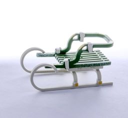 Елочные игрушки: Санки Большие 6017 - Idh фото 2