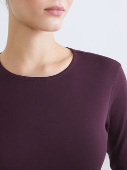 Bisiklet Yaka Kad?n Ti??rt