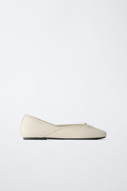 BAILARINA PIEL / Blanco Crudo