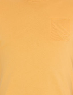 Hardal Bisiklet Yaka Slim Fit T-Shirt