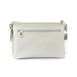 Сумка женская искусственная кожа ADEL-230/5в/ММ, 5отд. плеч/рем. серый св/беж св флотер 259053 - Adelia фото 2