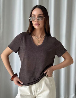 Футболка паутинка полупрозрачная - Binita фото 8