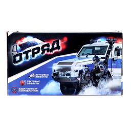 Машина «Пожарная служба», световые и звуковые эффекты, работает от батареек