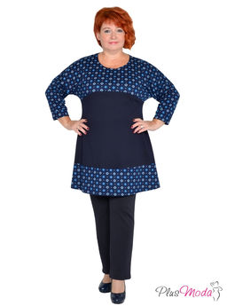 Туника Модель №1372 размеры 44-84 - Plusmoda фото 10