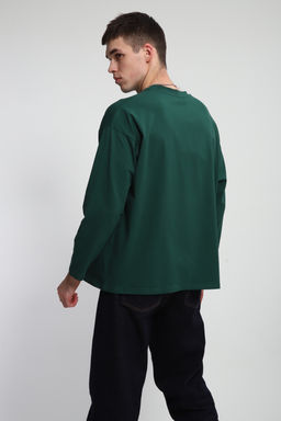 Лонгслив унисекс с принтом Карта ЛГ-01