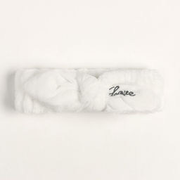 Повязка на голову Этель Love, цв. белый, п/э 100%  фото 2