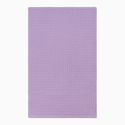 Набор кух.полотенец Доляна лавандовый 35х60см-2шт., 100% хл, вафля, 220 гр/м2  фото 2