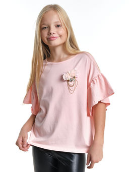 Брошь PR3919 розовый - Mini maxi фото 3