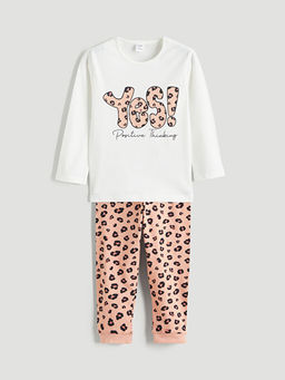 Bisiklet Yaka K?z ?ocuk Sweatshirt ve Tayt