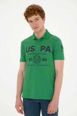 Мужская зеленая футболка Неожиданная скидка в корзине - U.s. polo assn фото 3