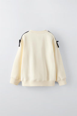 FLOCKED SLOGAN HOODIE - Zara фото 2