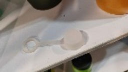 Крышка силиконовая, защитная, DC001 прозрачный белый цвет/уп 50/1000/