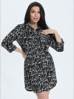 Тэффи туника женская (кофе) - Lovetex фото 28