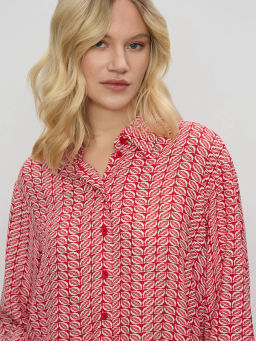 ЕМКА / Рубашка с принтом - Emka фото 3