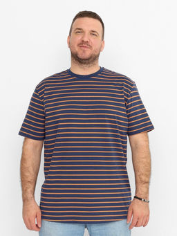 CRB wear/FSLM 60241-41 Футболка мужская,темно-синий/Ex.Cherubino
