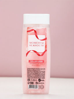 Гель для душа Моменты нежности, 250 мл, аромат карамельного мусса, Чистое счастье  фото 2