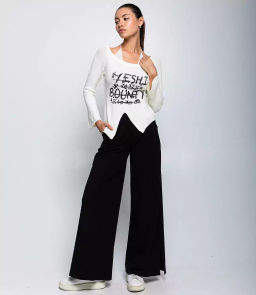 Джемпер #КТ8976, молочный - Dommod фото 4