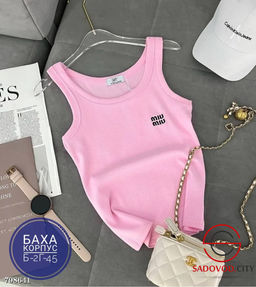 майка женская с логотипом - Bruno фото 5