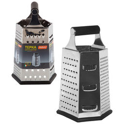 Терка шестигранная GR-004-9 (нерж., 23 см) арт. 965008