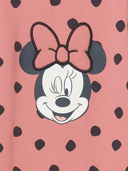 Uzun Kollu Minnie Mouse Bask?l? K?z Bebek Tulum - Waikiki фото 2