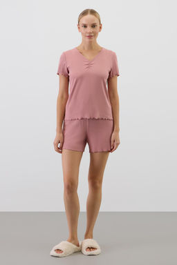 Е 20191/серая пудра пижама жен