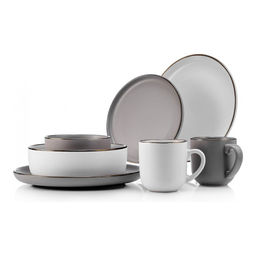 Миска для сервировки (салатник) Walmer Tracy, 1.4 л, цвет серый  фото 2