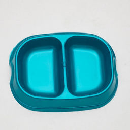 Цена за 3 шт. Миска 2200 мл, бирюзовая - Simaland фото 3