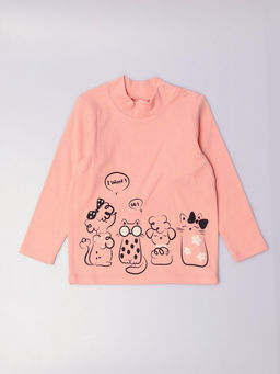 CRB wear / CWBG 64005-27-430 Водолазка для девочки,розовый